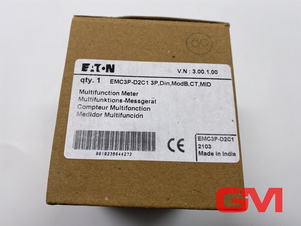 Eaton Multifunction Energy Meter EMC3P-D2C1