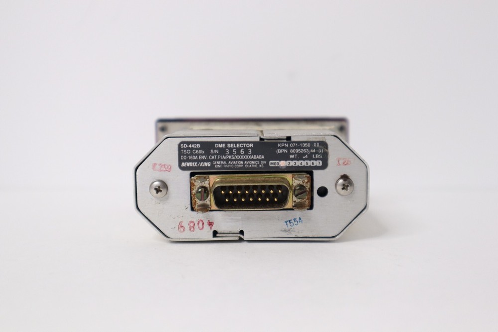 Bendix King SD-442B DME Selector 071-1350-00