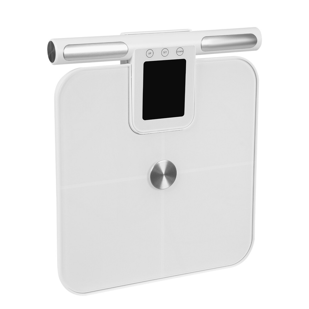 8 Electrode Smart Body Fat Scale - Full Body Composition Analyzer with App