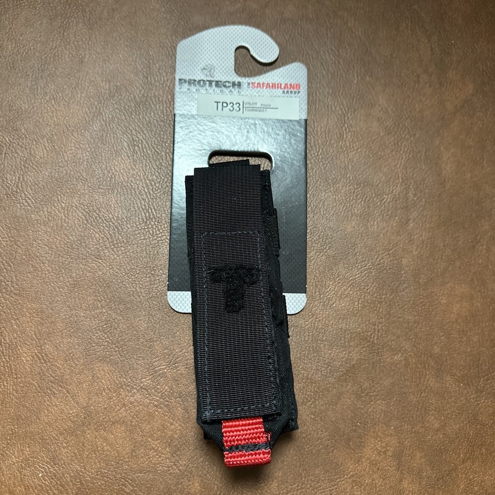 New Safariland Protech Tactical TP33 Utility Pouch Single Tourniquet Pouch Black