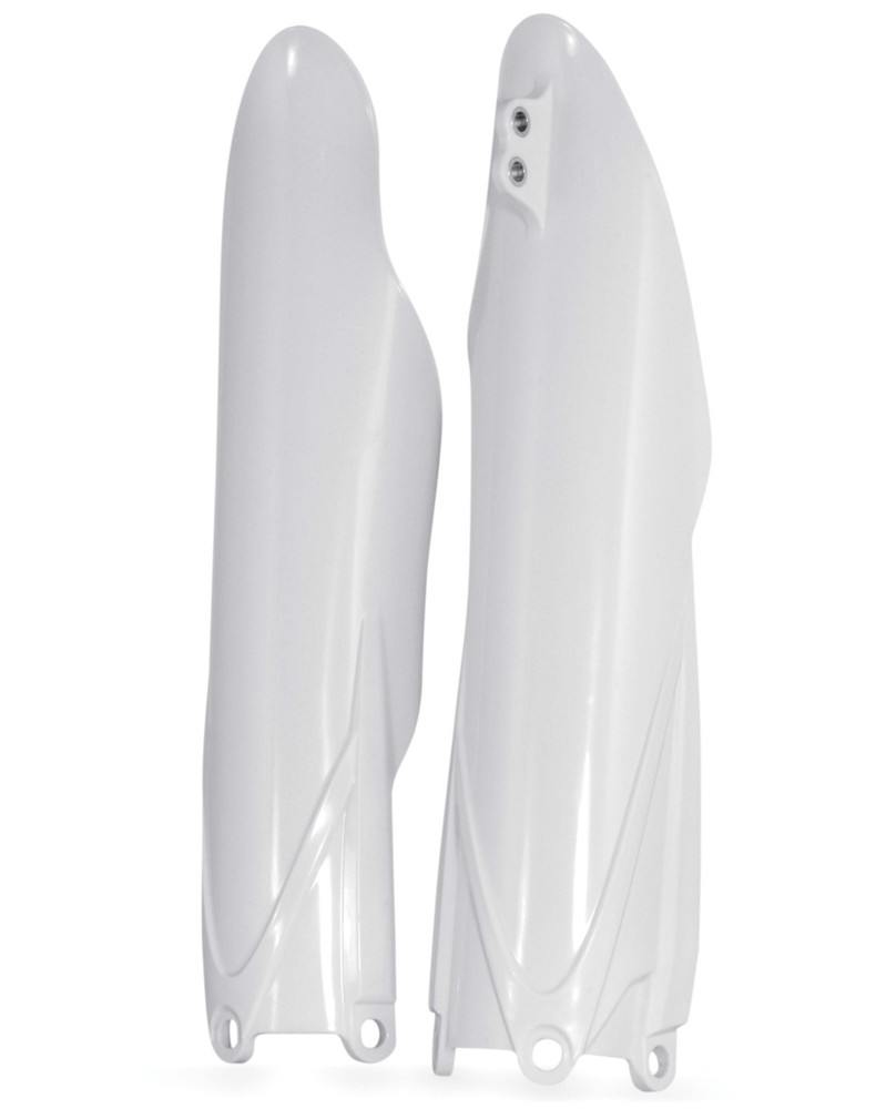 Acerbis White Plastic Lower Front Fork Covers (2171840002)