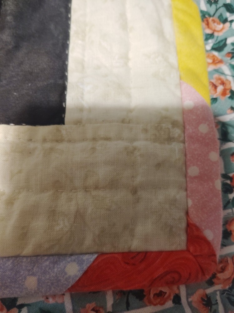 Handmade Quilt Throw Size 36" X 36"