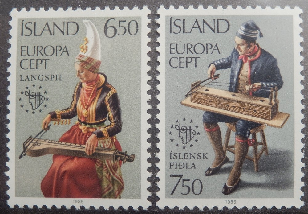 Iceland Scott #600-607, 3 Sets, Mint OG Never Hinged
