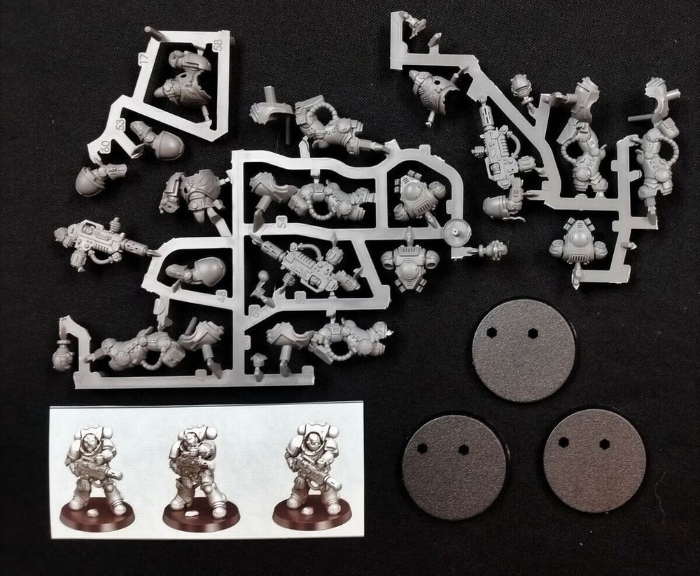 Warhammer 40k Primaris Eradicators (3) Indomitus OOP Space Marines
