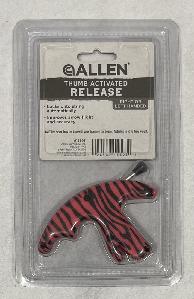 Allen Compact Thumb Activated Release Archery Bow Left/Right Hand *Choose*