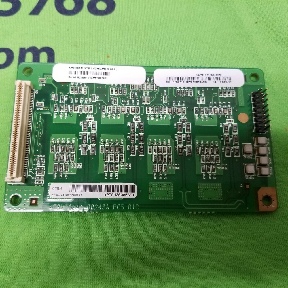 Samsung KPOS71BTRM/XAR OfficeServ 4TRM Loop Trunk Interface Module (GA92-03079A)