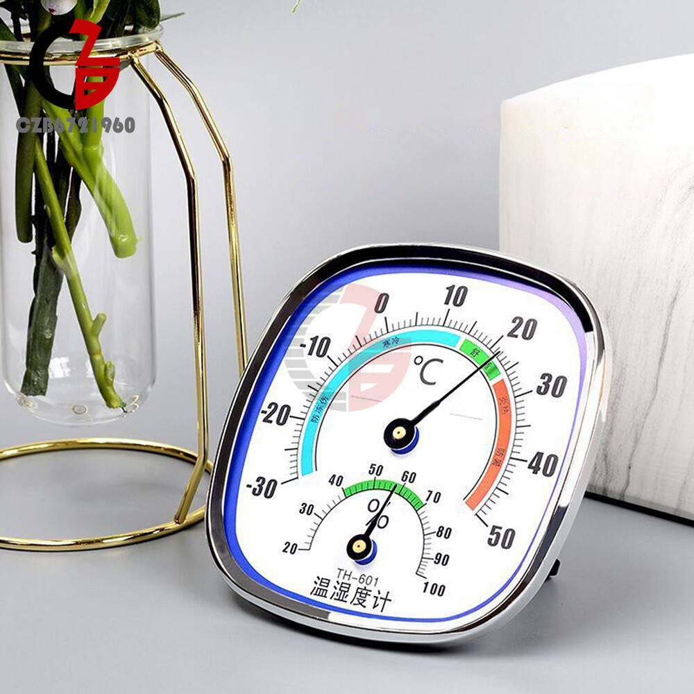TH-601 Wall-mounted Table Pointer Temperature Hygrometer Home -30~50°C 20-99%RH