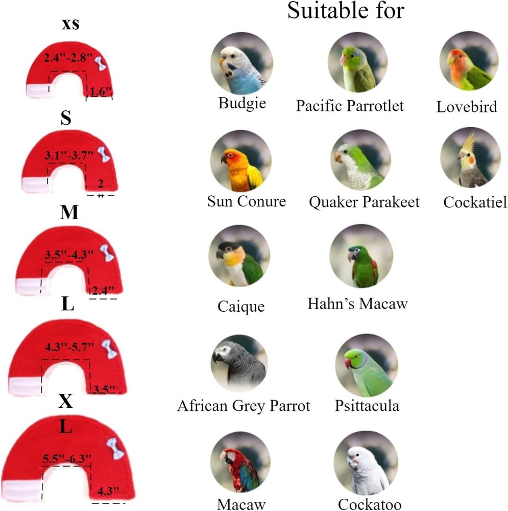 Cotton Bird Collar - Handcrafted Lightweight Design