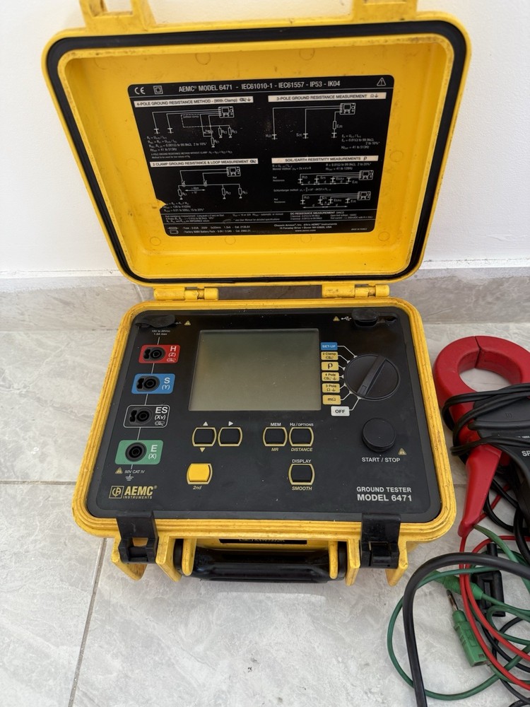 AEMC Model 6471 Ground Tester