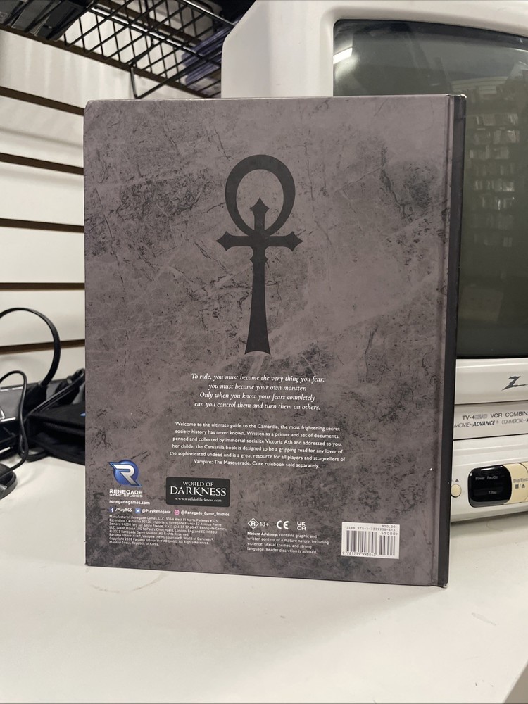 Vampire the Masquerade 5th Edition: Camarilla Sourcebook Renegade Game Studios