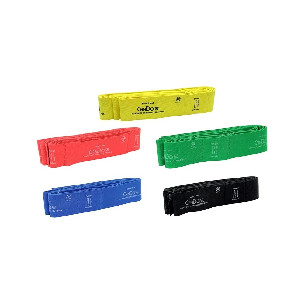 CanDo MGE Multi-Grip Resistance Exerciser for Upper, Lower, Total-Body Multi