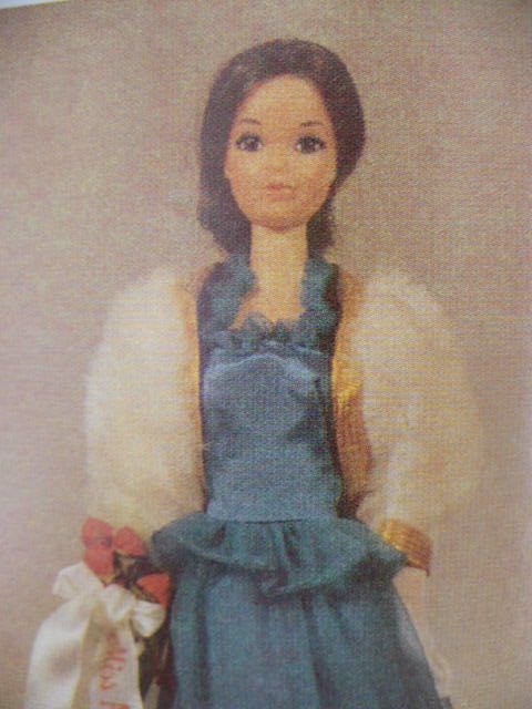 PATTERN FOR BARBIE MAJESTIC BLUE DRESS
