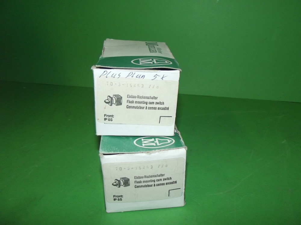 Klöckner Moeller T0-3-15453/E Flush mounting cam switch.