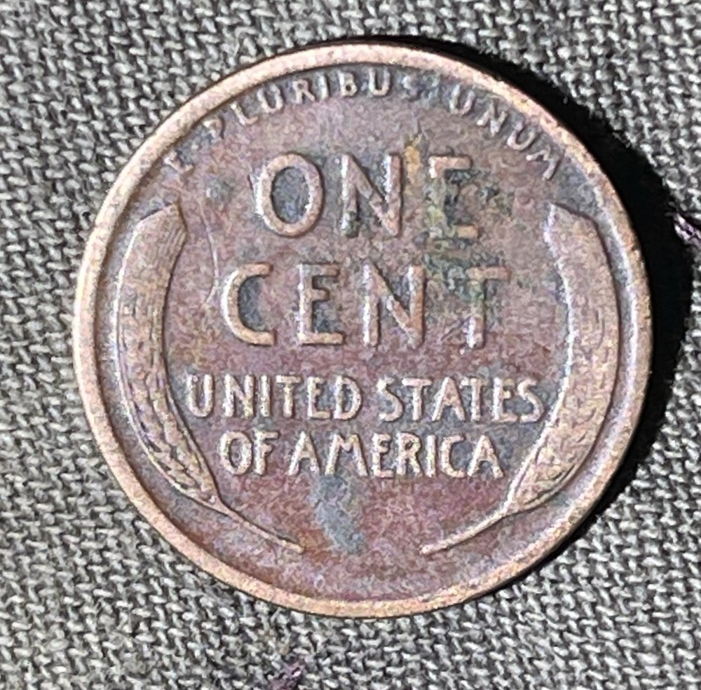 1917 D over S Lincoln Penny