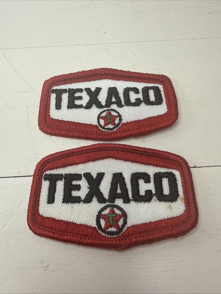 (2)Vintage Texaco Patches