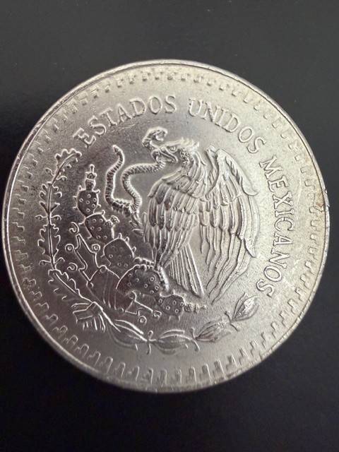 1983 MEXICO LIBERTAD ONZA 1 oz Pure Silver Uncirculated 🏛