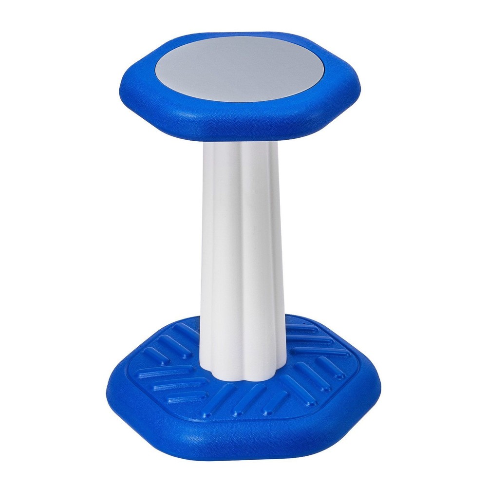 Learning Support Stool 17.7in Smooth Edges 154lb Blue