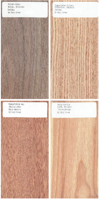 40 pc. Set of 1/2 x 3 x 6" Wood Samples for Collecting, Knife Scales, etc. Set 1