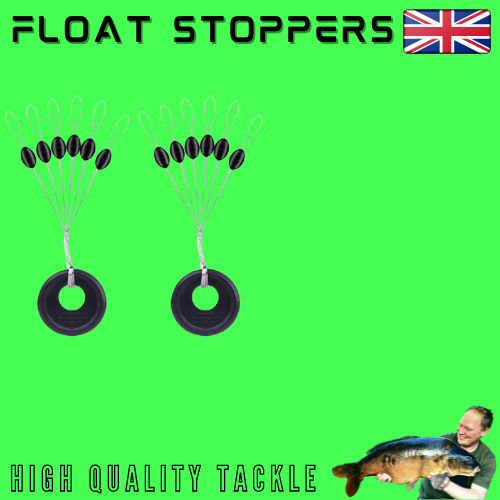 Large Float Stops Stoppers - Fits any line! Beads Rubber Rig Buffer