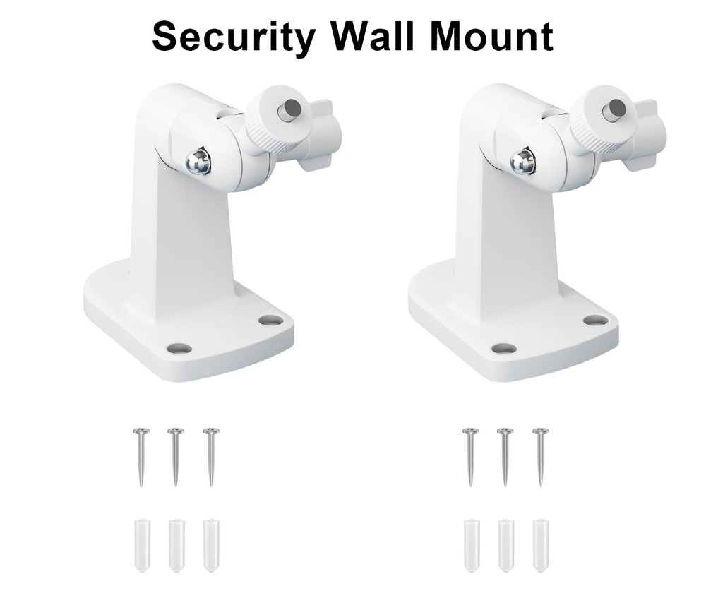 2Pack Adjustable Wall Mount Compatible with eufyCam 2C/2C Pro, 2/2 WHITE