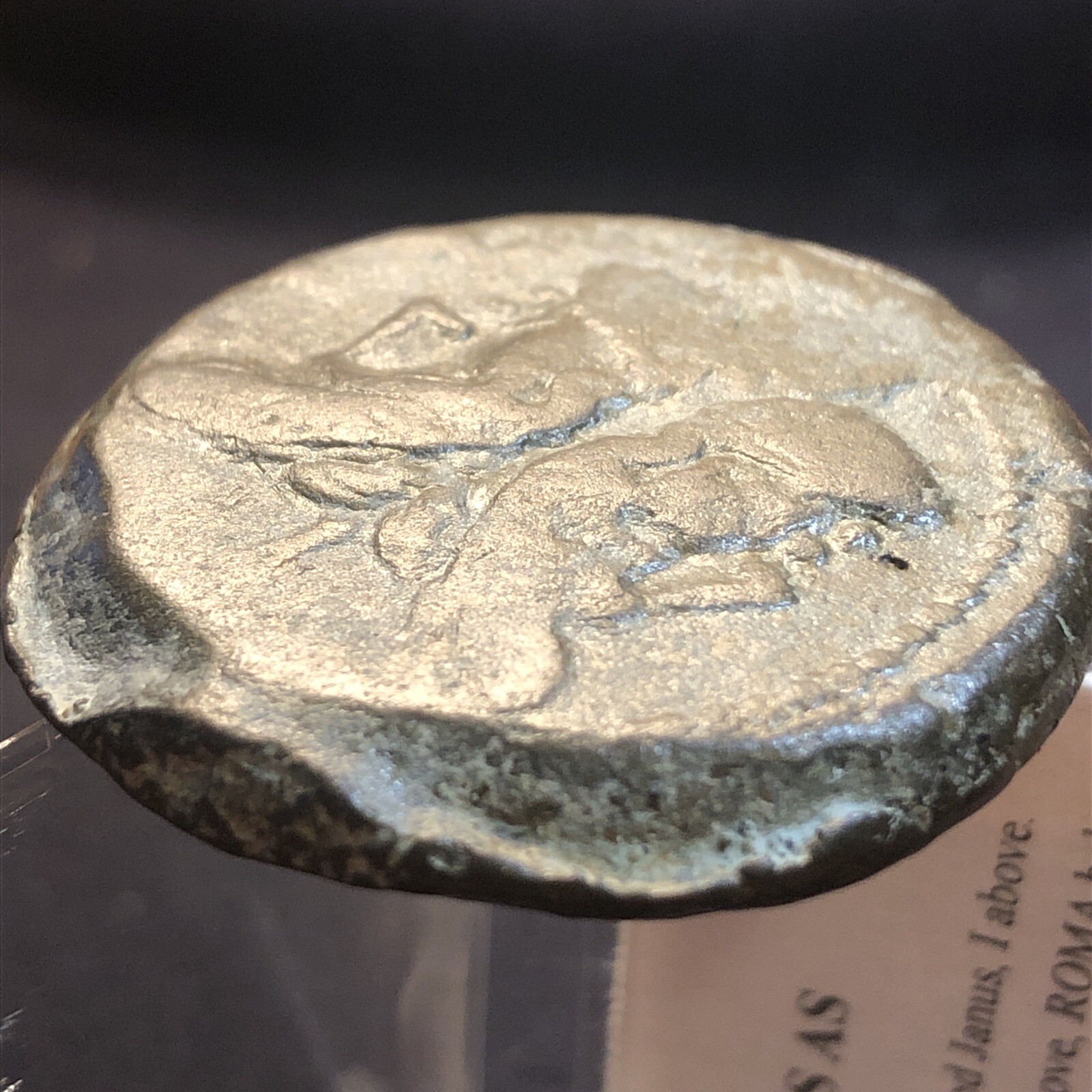 Roman Republic Bronze Rome After 211 BC - Anonymous Janus Rev Galley 42.98 Gram