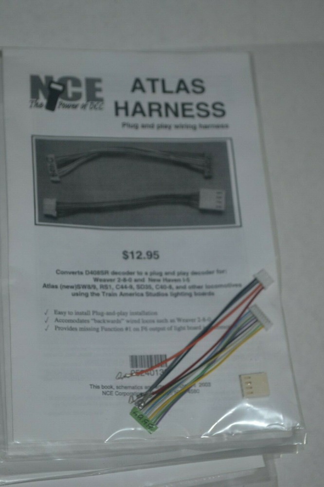 NCE 5240133 Atlas Wiring Harness