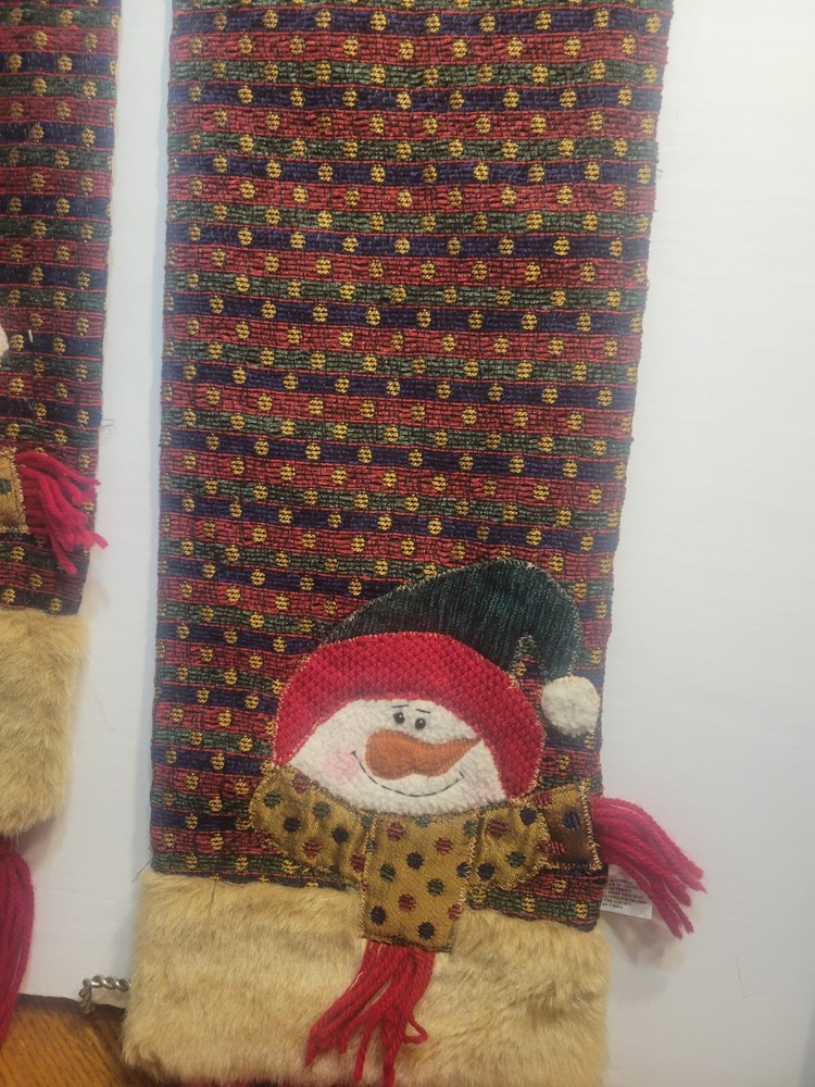Christmas Snowman Runner 70" × 8" Upostery
