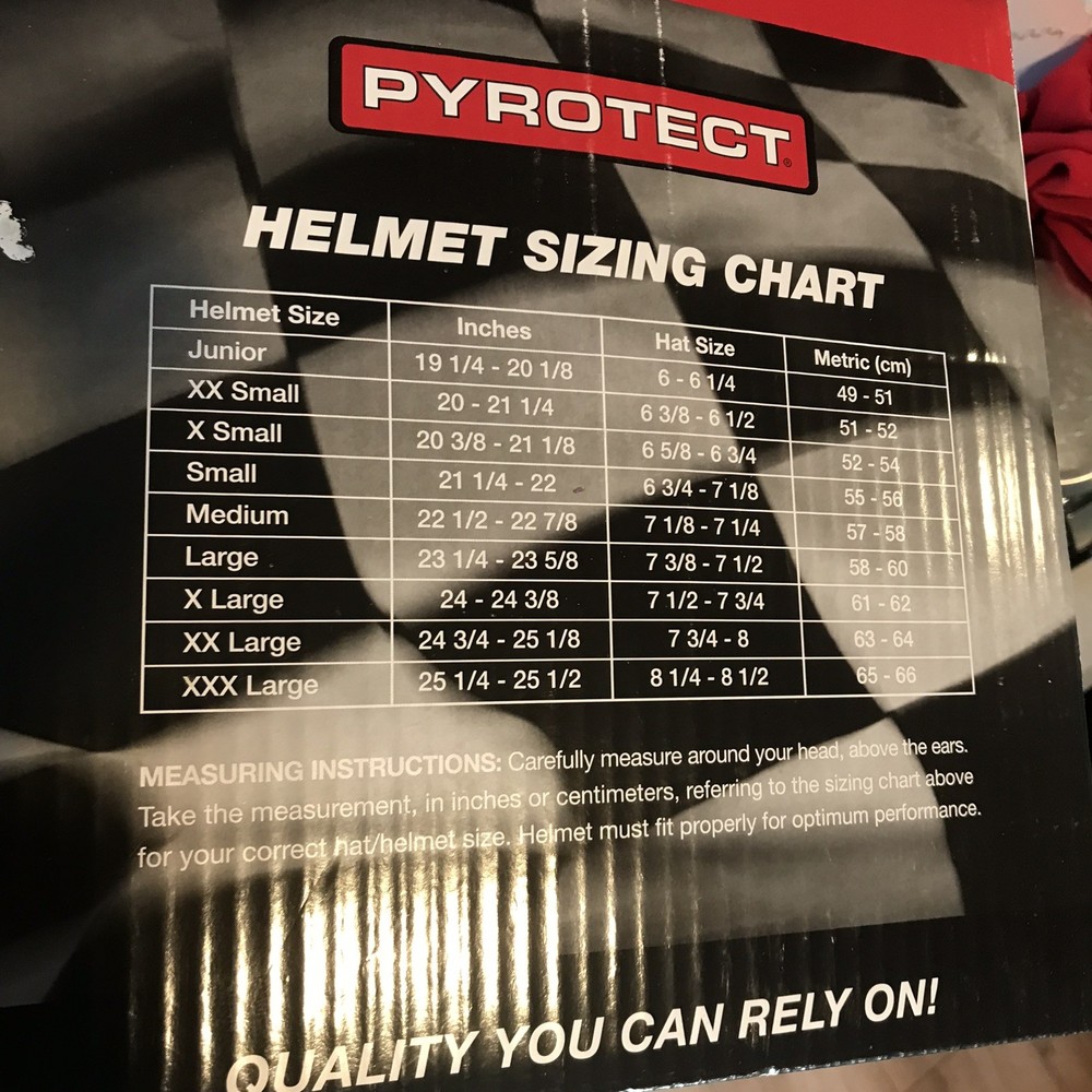 Pyrotect SA2015 Open Face Racing Helmet XS White Composite DOT w/ Box EUC