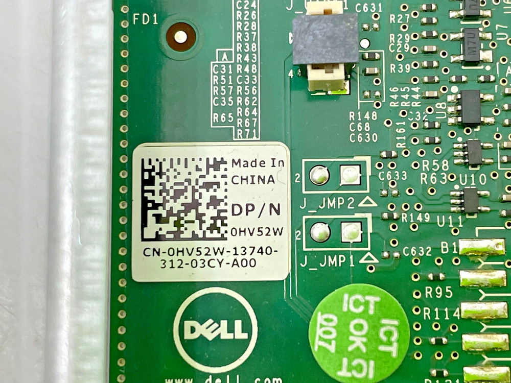 Dell PERC H310 PCI-E SAS SATA Raid Controller 0HV52W