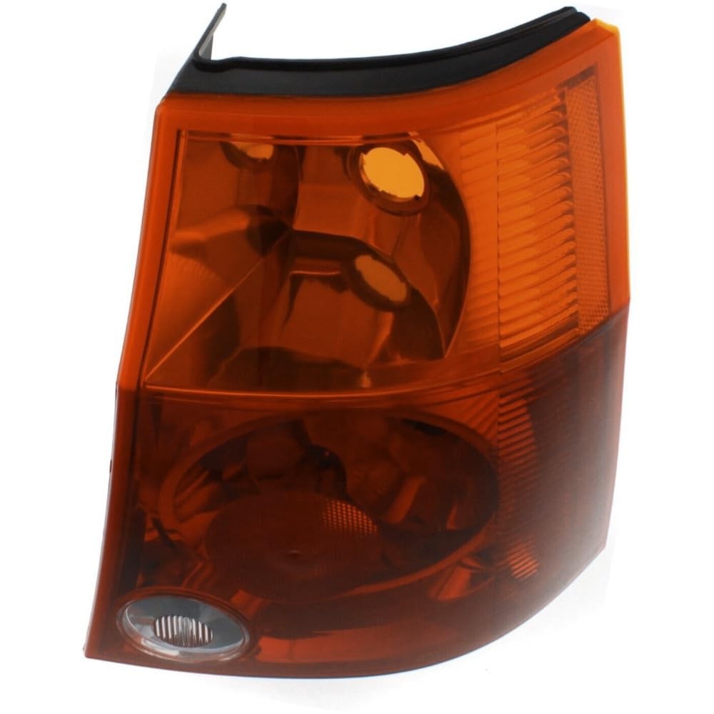 Passenger Side Tail Light Without Bulb Pacifica 2004-2008 Red Clear Amber