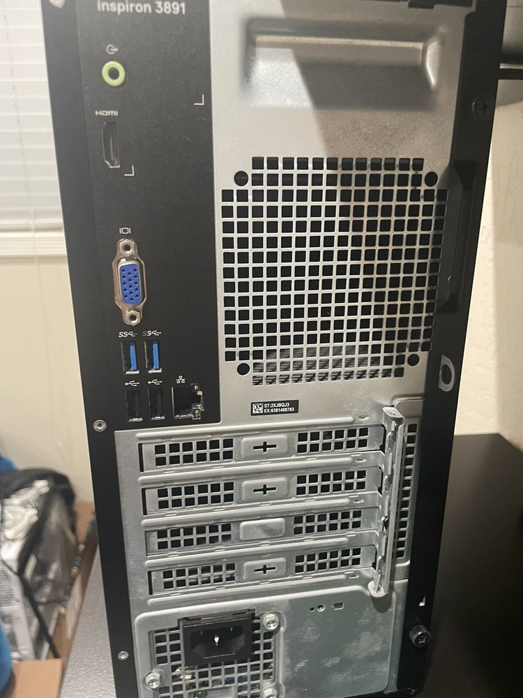 hp Desktop Computer (Inspiron 3891)