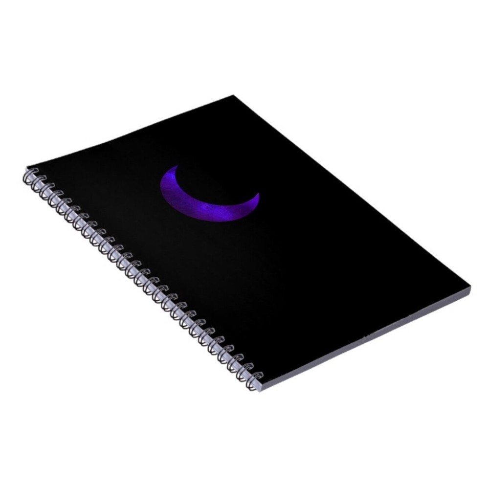Galaxy Moon Notebook