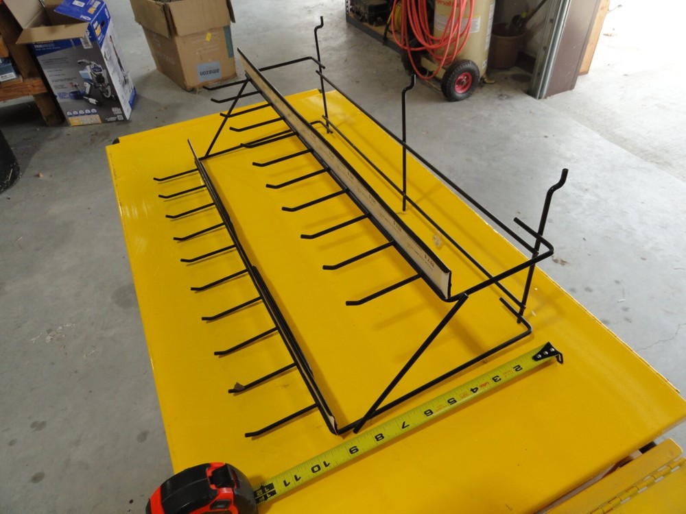 PEG BOARD TOOL DISPLAY RACKS 2 TIER (TOOLS NOT INCLUDE)