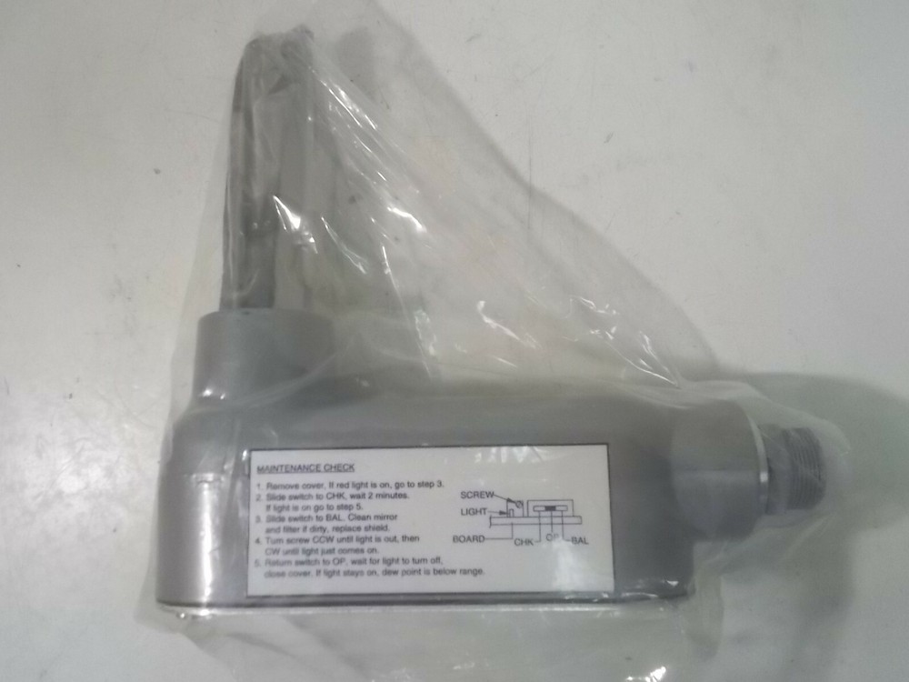 NIB General Eastern Model DEW-10-2X2 Chilled Mirror Hygrometer