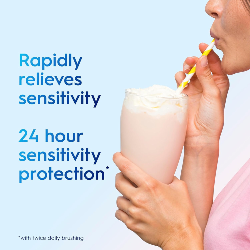 Sensitivity Toothpaste 4.8 Oz (3 Pack), Relieves Sensitivity, Strengthens Gum...