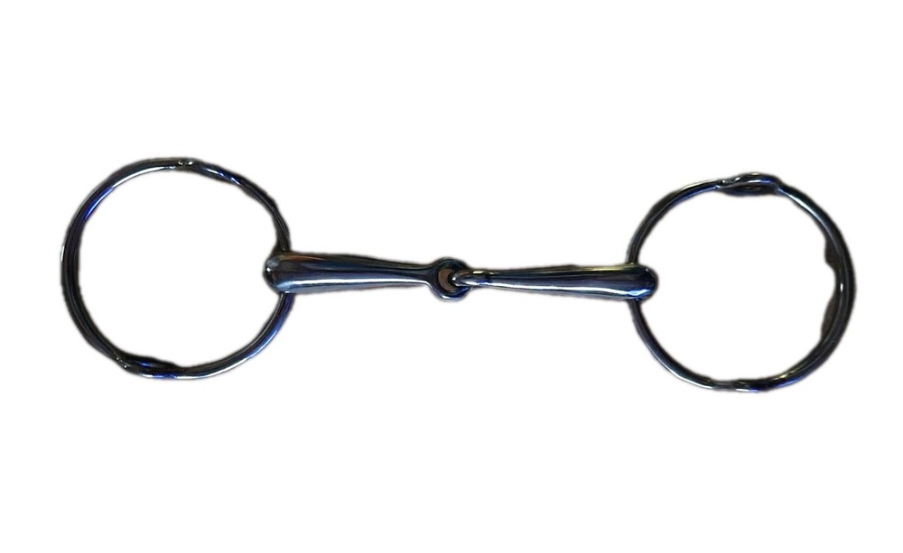 Stainless Steel Gag Snaffle Horse Bit