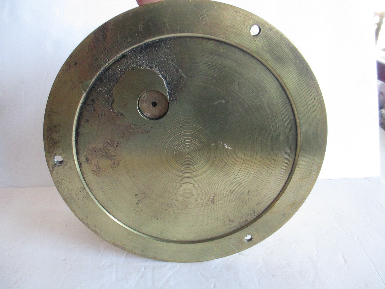 Vintage Brown Instrument Co. Gauge Steam Brass Ship Steam Train Philadelphia PA