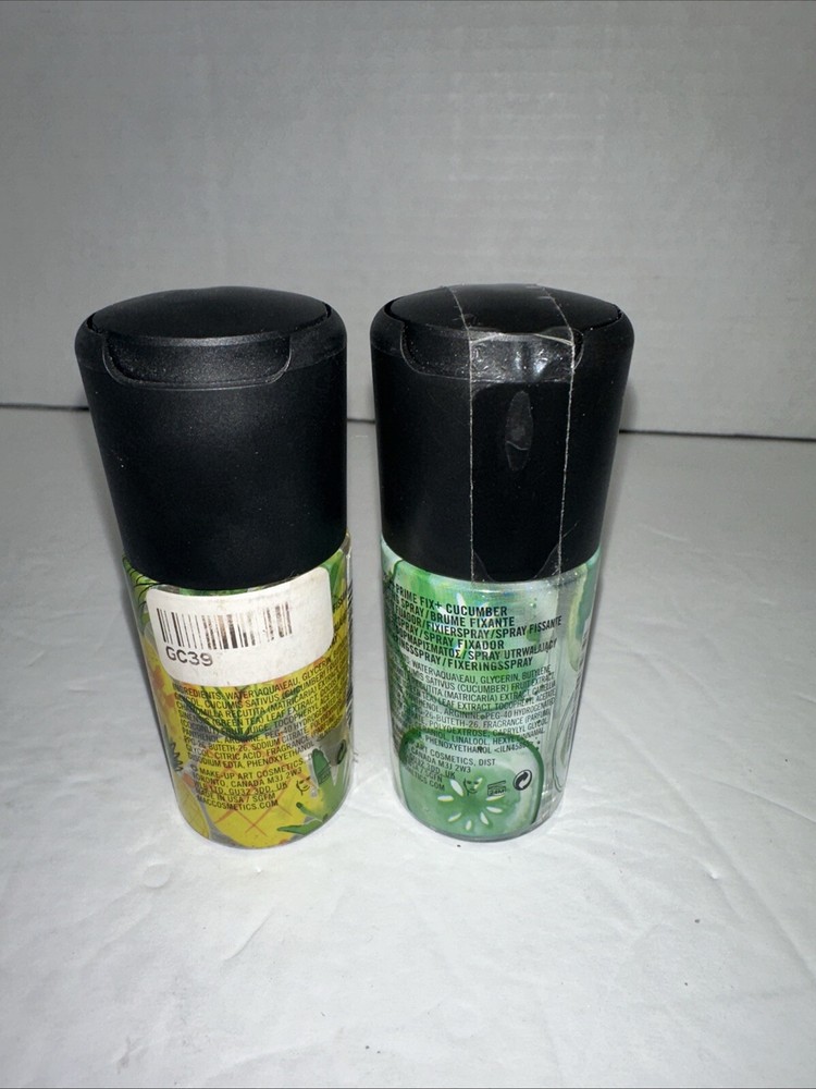 2x Mac Prime & Prep Setting Spray - Pineapple, Cucumber