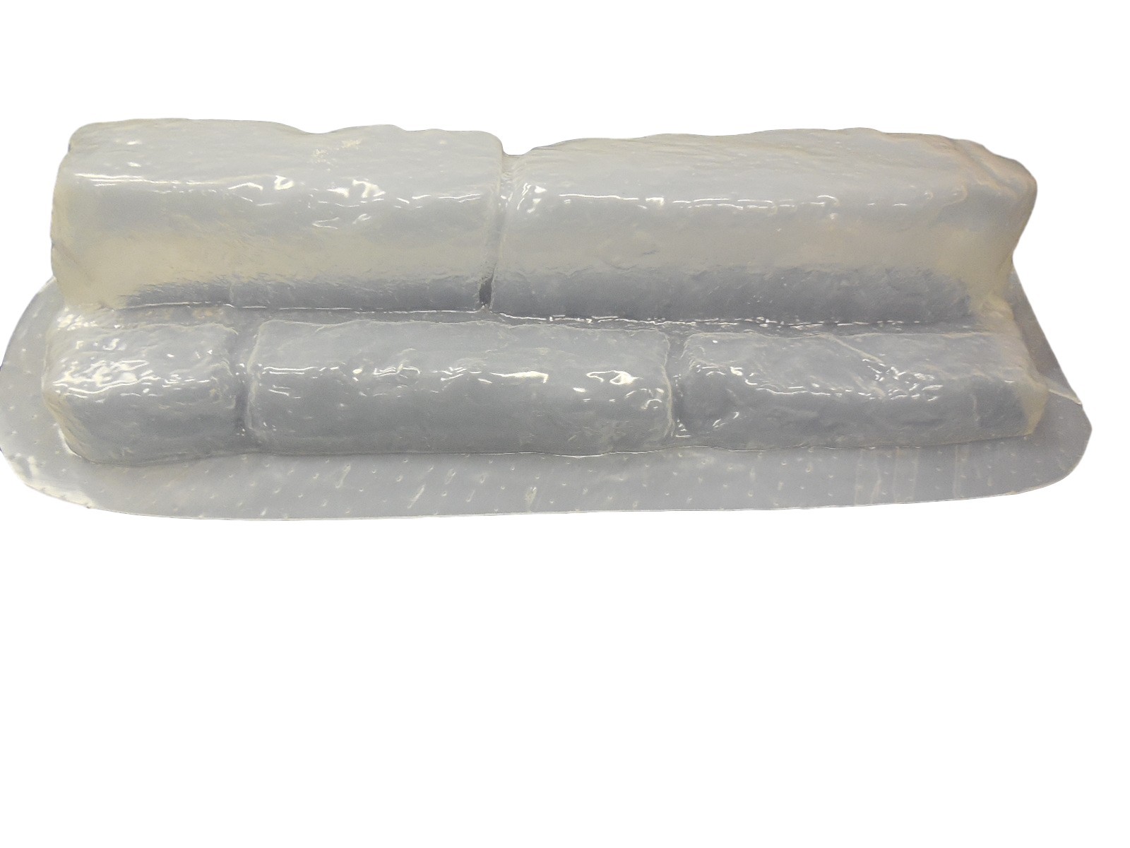 Flagstone Rock Look Border Edger Edging Craft Concrete Molds Set of 2 - 5021 MC