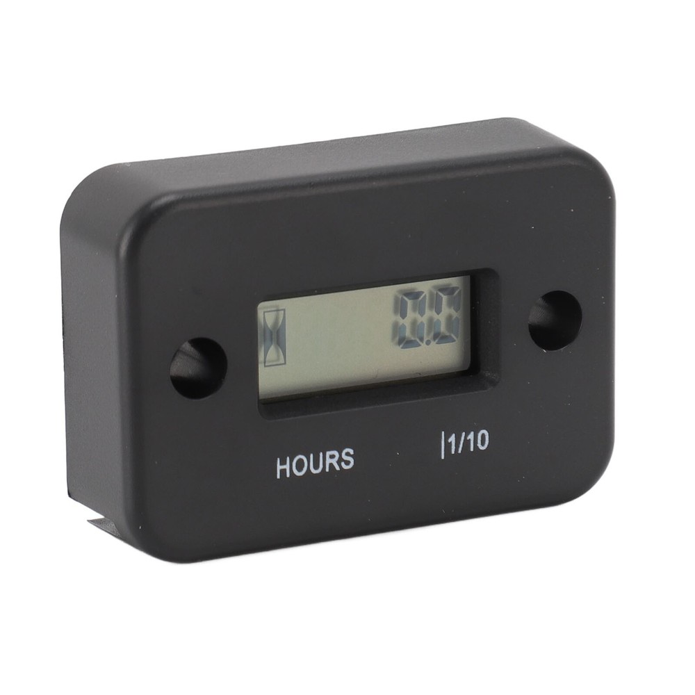 Digital Hour Meter High Accuracy LCD Display Mini Waterproof Engine