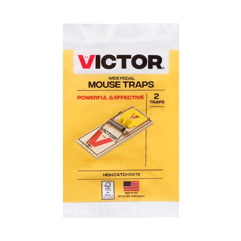Victor Small Snap Trap For Mice 2 pk (36-Pack)