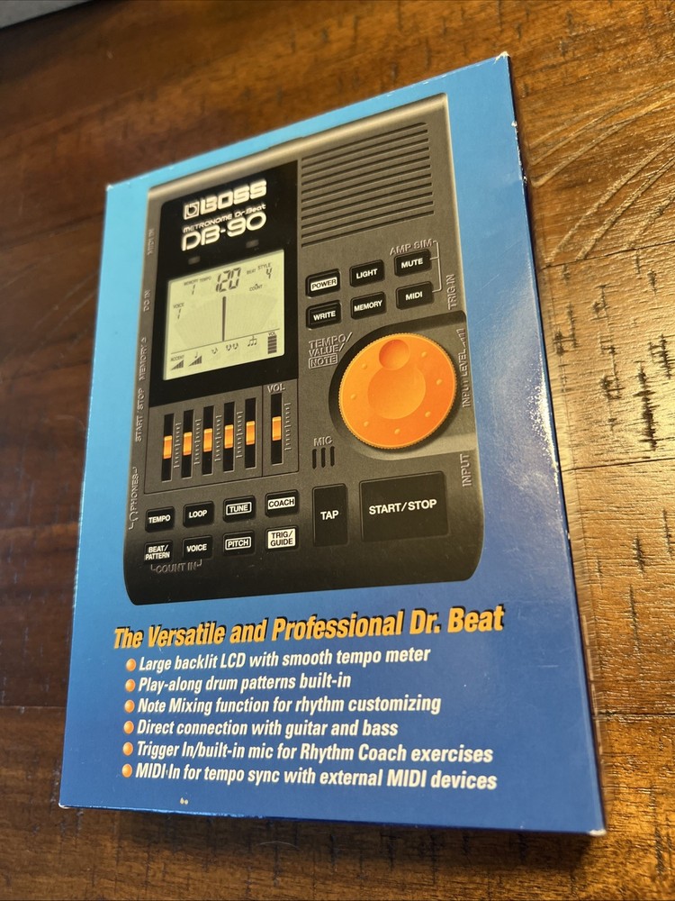 Boss DB-90 Dr. Beat Metronome Tested Working