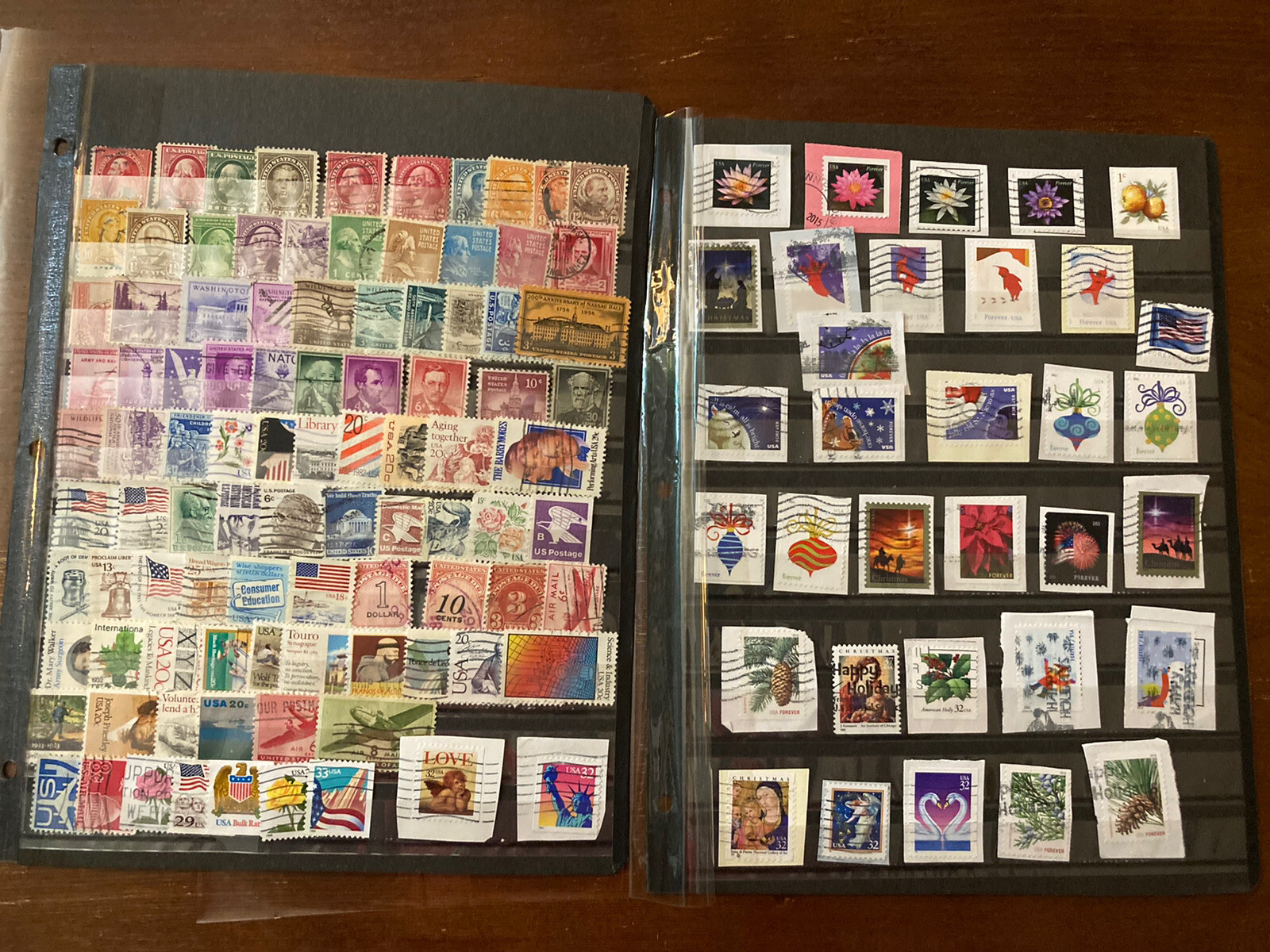 400 used U.S. stamps all different 1800's - 2021. Very Fine. 1 cent to Forever