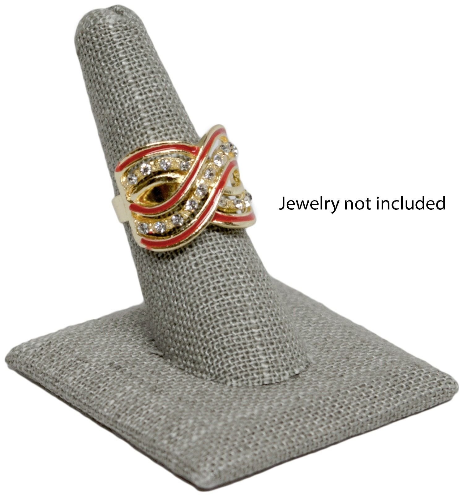 Novel Box Single Finger Ring Display Stand Holder Jewelry Display 2X2X2"