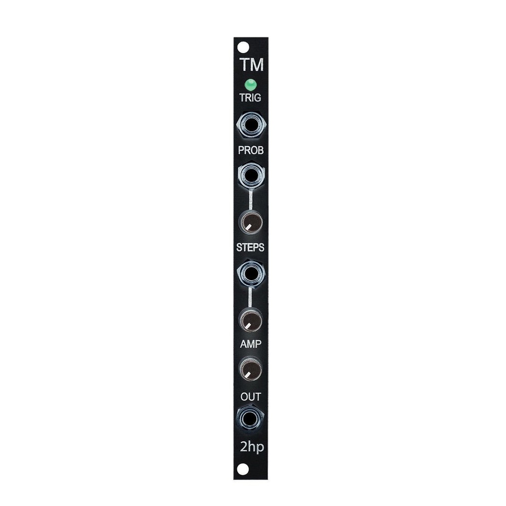 2HP TM TURING MACHINE BLACK : NEW : [DETROIT MODULAR]