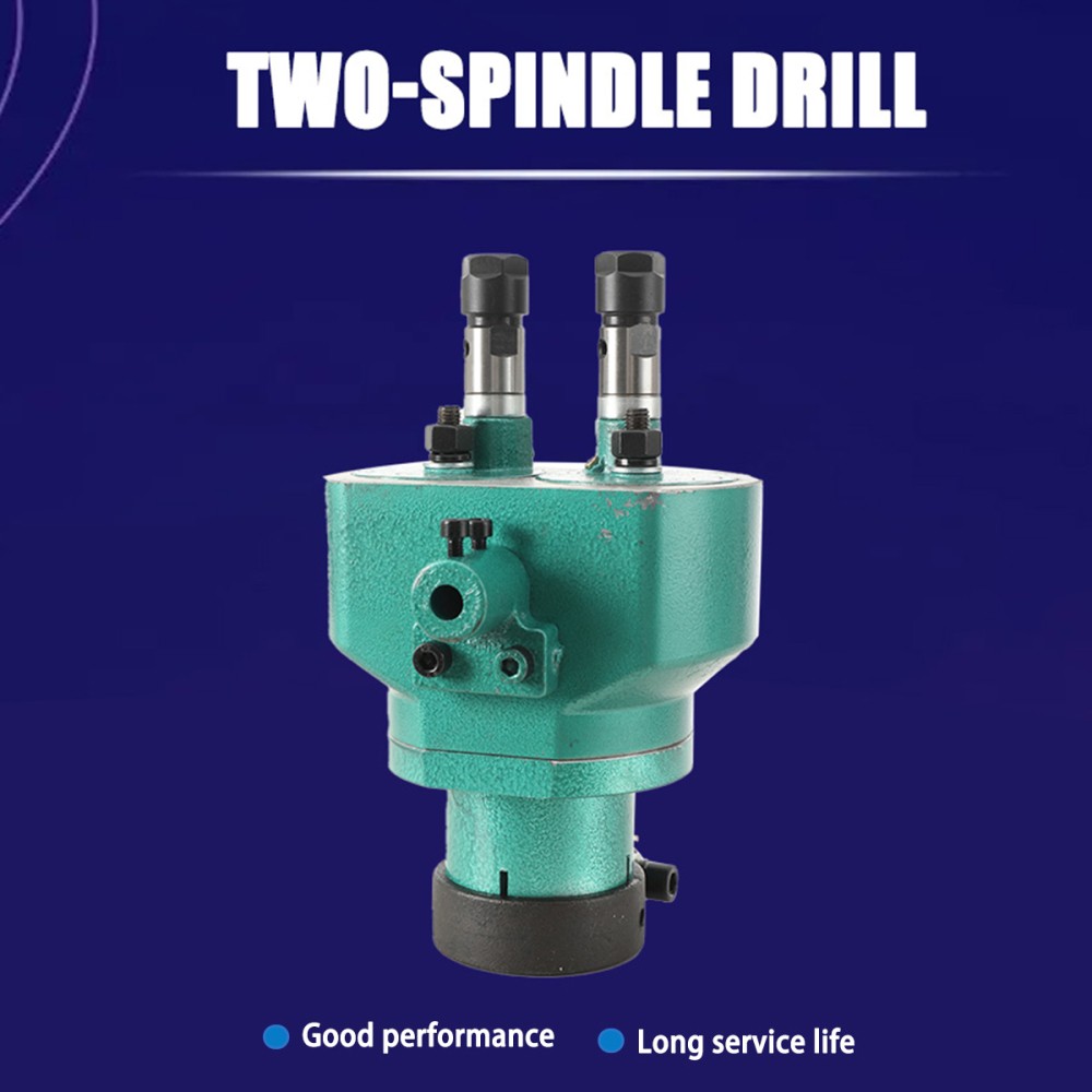 1pc Adjustable Two-spindle Multi-head Drill Automatic Tapping Machine 2-Axes