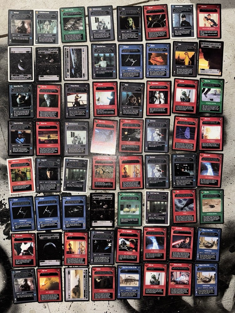 Star Wars CCG Dark Side Cards