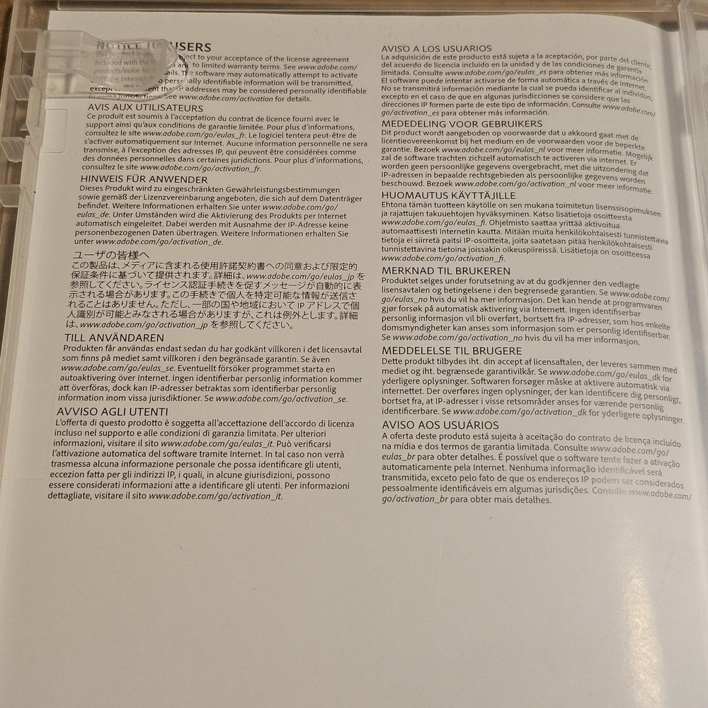 Adobe Photoshop Elements 8 PC Photo Editing Software Disc w/ Case