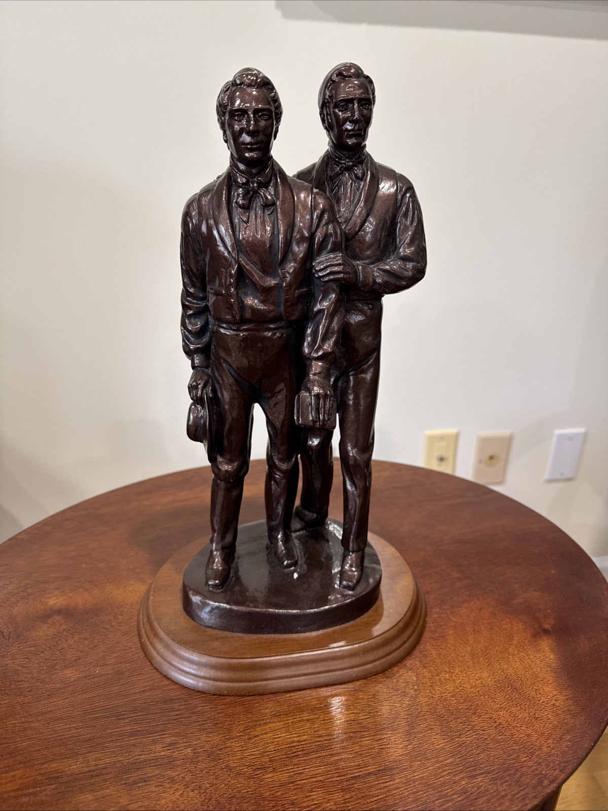 Prophet JOSEPH SMITH HYRUM SMITH THE MARTYRS STATUE MORMON LDS Latter Day Saints