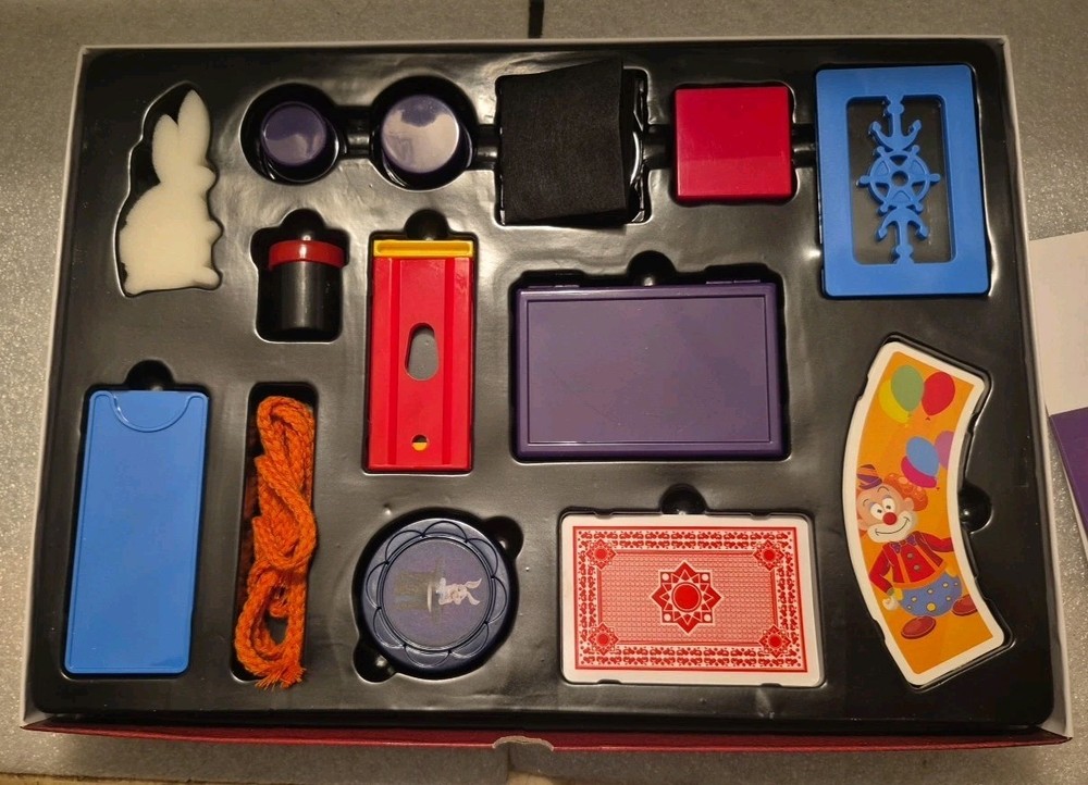 My First Magic Stand-Magic Tricks-2 Drawer Performance table- Open Box